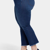 Barbara Bootcut Ankle Jeans In Plus Size - Gold Coast