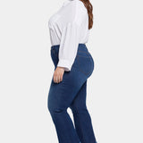 Barbara Bootcut Ankle Jeans In Plus Size - Gold Coast