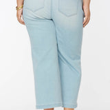 Teresa Wide Leg Ankle Jeans in Plus Size - Naomi