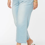 Teresa Wide Leg Ankle Jeans in Plus Size - Naomi