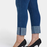 Sheri Slim Ankle Jeans In Plus Size - Vintage Lapis