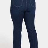 Marilyn Straight Jeans In Plus Size - Midnight Breeze