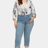 Chloe Capri Jeans In Plus Size - Thistle Falls