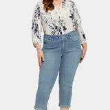 Chloe Capri Jeans In Plus Size - Thistle Falls