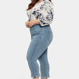 Chloe Capri Jeans In Plus Size - Thistle Falls