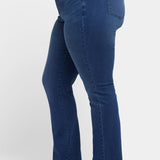 Marilyn Straight Jeans In Plus Size - Rendezvous