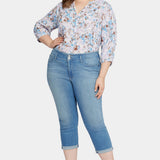 Chloe Capri Jeans In Plus Size - Mesmerize