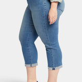 Chloe Capri Jeans In Plus Size - Stargazer