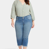 Chloe Capri Jeans In Plus Size - Stargazer