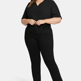 Barbara Bootcut Jeans In Plus Size - Black