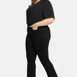 Barbara Bootcut Jeans In Plus Size - Black