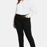 Sheri Slim Jeans In Plus Size - Black