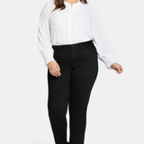 Sheri Slim Jeans In Plus Size - Black