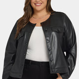 Vanessa Jacket In Plus Size - Black