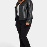 Vanessa Jacket In Plus Size - Black