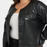 Vanessa Jacket In Plus Size - Black