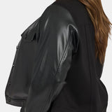 Vanessa Jacket In Plus Size - Black