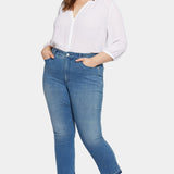 Marilyn Straight Ankle Jeans In Petite Plus Size - Stunning