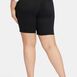 Ella Denim Shorts In Petite Plus - Black