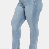Marilyn Straight Jeans In Plus Size - Haley