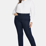 Marilyn Straight Jeans In Plus Size - Rinse