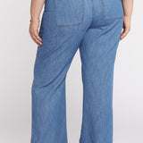 Teresa Wide Leg Jeans In Plus Size - Everly