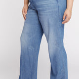 Teresa Wide Leg Jeans In Plus Size - Everly