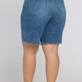 Lilly Denim Shorts In Plus Size - Breezy Palms