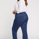 Waist-Match™ Relaxed Flared Jeans In Plus Size - Genesis
