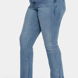 Waist-Match™ Marilyn Straight Jeans In Plus Size - Romance