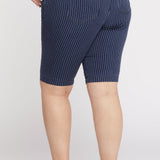 Tailored Bermuda Shorts in Plus Size - Dark Enzyme