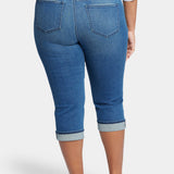 Marilyn Straight Crop Jeans In Plus Size - Windfall