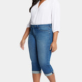 Marilyn Straight Crop Jeans In Plus Size - Windfall