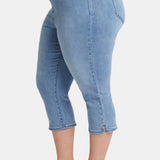 Dakota Crop Pull-On Jeans In Plus Size - Corfu