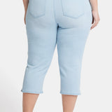 Dakota Crop Pull-On Jeans In Plus Size - Oceanfront