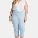 Dakota Crop Pull-On Jeans In Plus Size - Oceanfront
