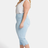 Dakota Crop Pull-On Jeans In Plus Size - Oceanfront