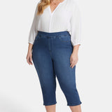 Dakota Crop Pull-On Jeans In Plus Size - Olympus