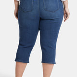 Dakota Crop Pull-On Jeans In Plus Size - Olympus