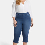 Dakota Crop Pull-On Jeans In Plus Size - Olympus