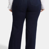 Teresa Trouser Jeans In Plus Size - Dark Enzyme
