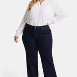 Teresa Trouser Jeans In Plus Size - Dark Enzyme
