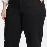 Utility Pants In Plus Size - Black