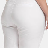 Bermuda Shorts In Plus Size - Optic White