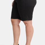 Bermuda Shorts In Plus Size - Black