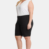 Bermuda Shorts In Plus Size - Black