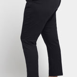 Sadie Slim Pants In Plus Size - Black