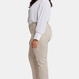 Sadie Slim Pants In Plus Size - Feather